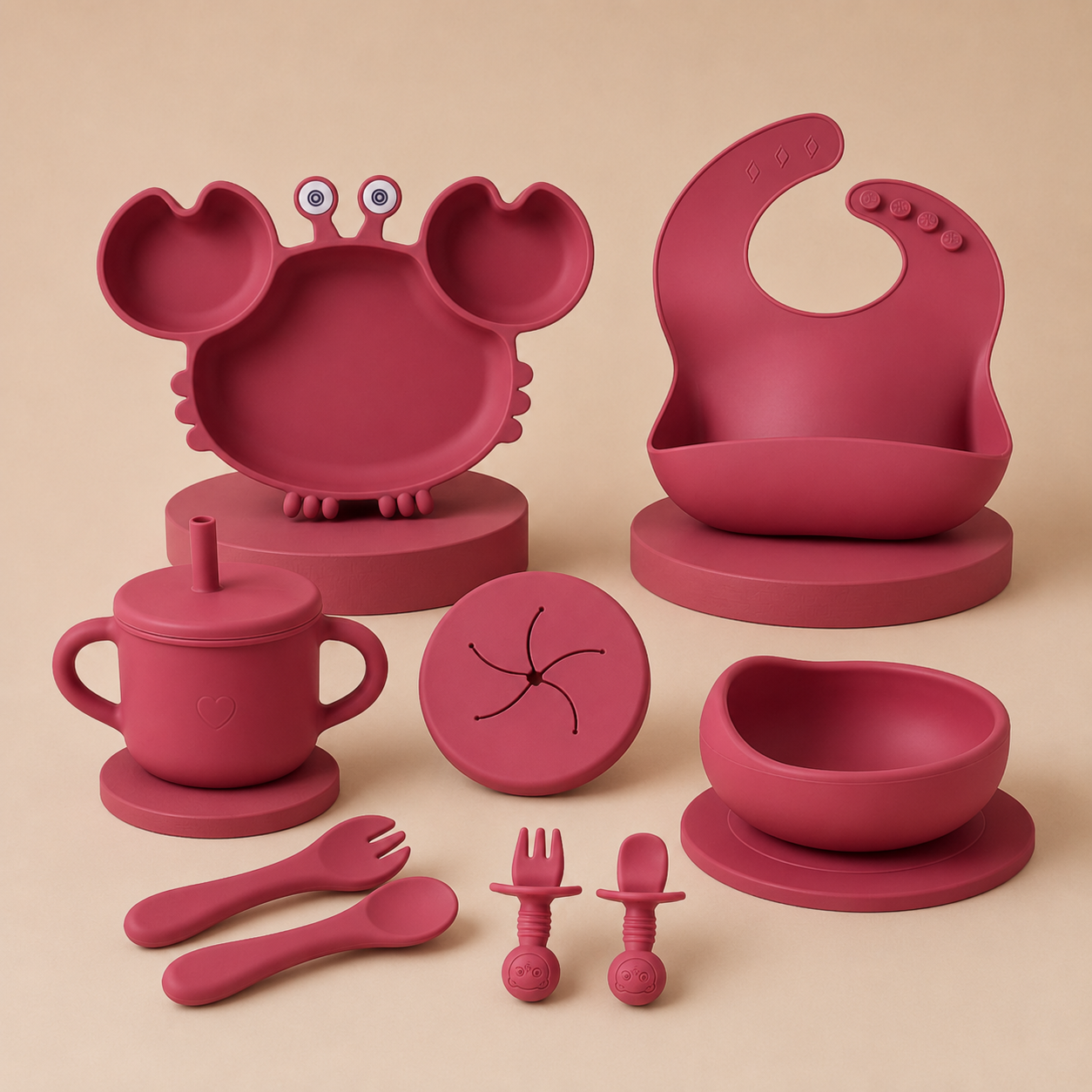 Dark Pink Crab