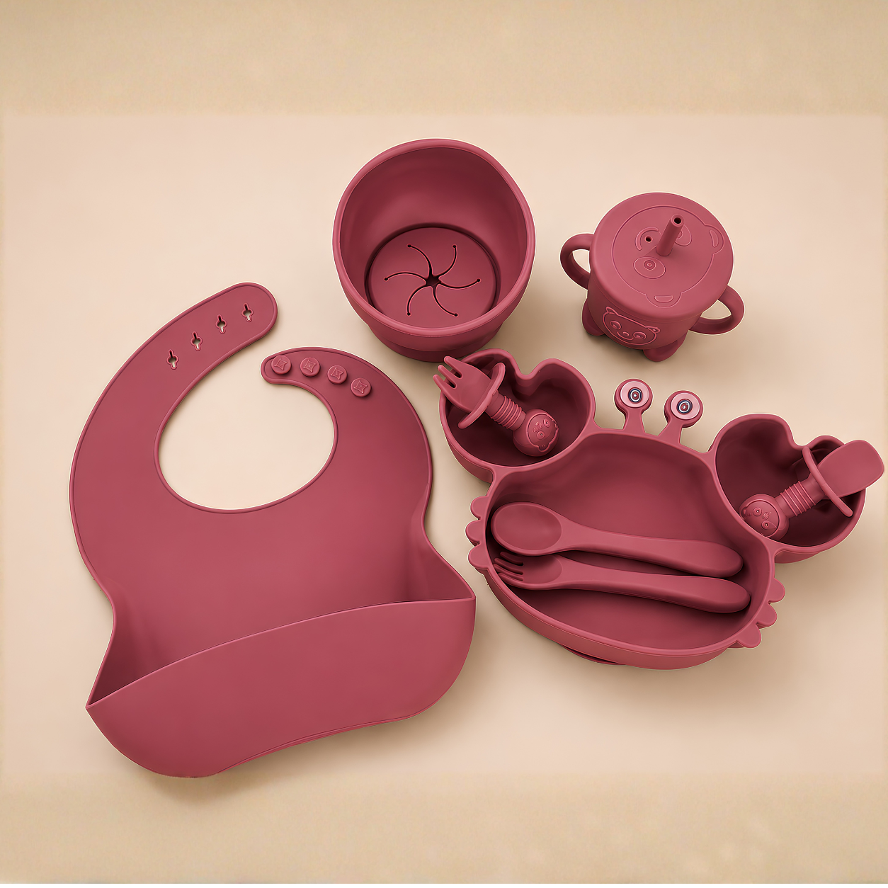 Dark Pink Crab